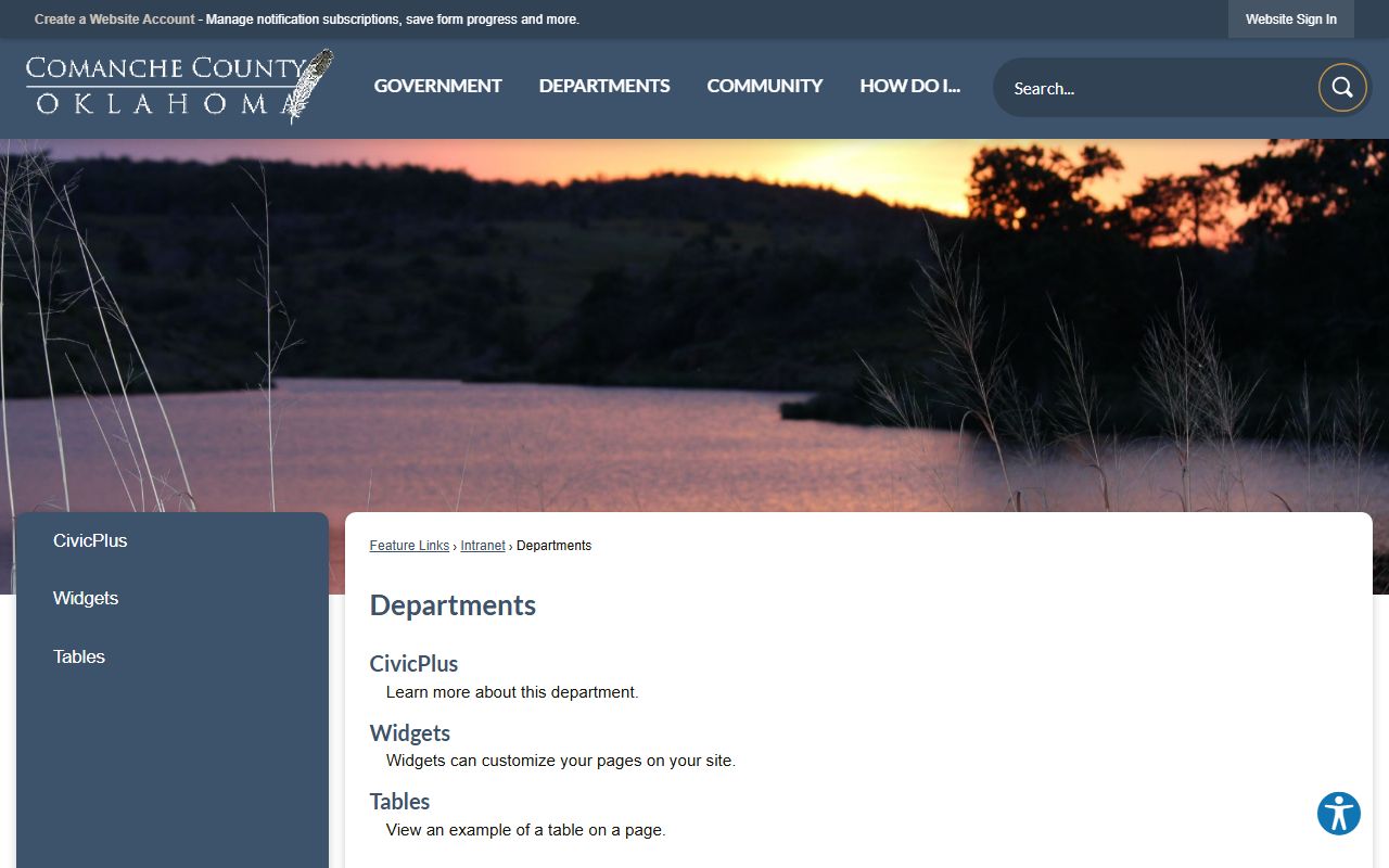 Comanche County Sheriff inmate search portal