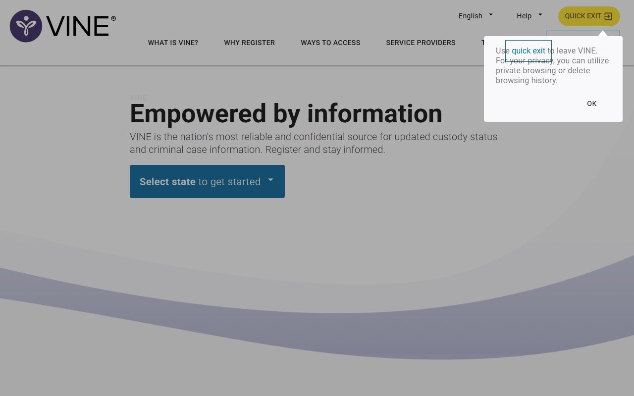 VINELink national inmate search - Oklahoma released inmates